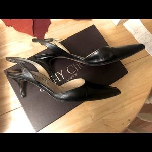 Jimmy Choo | Black Short Heels | Size 38